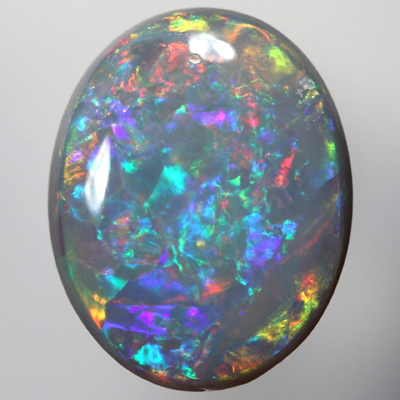 SOLID SEMI BLACK OPAL Very 3D floral Harlequin pattern. SEE VIDEO